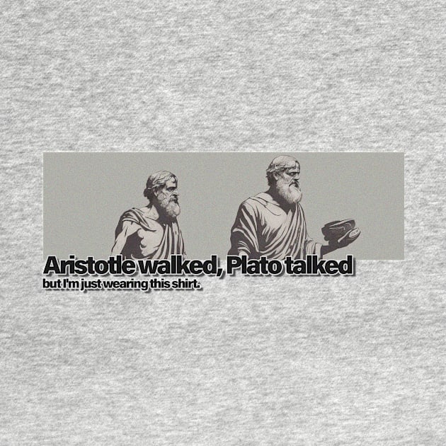 Aristotle and Plato by Kritos